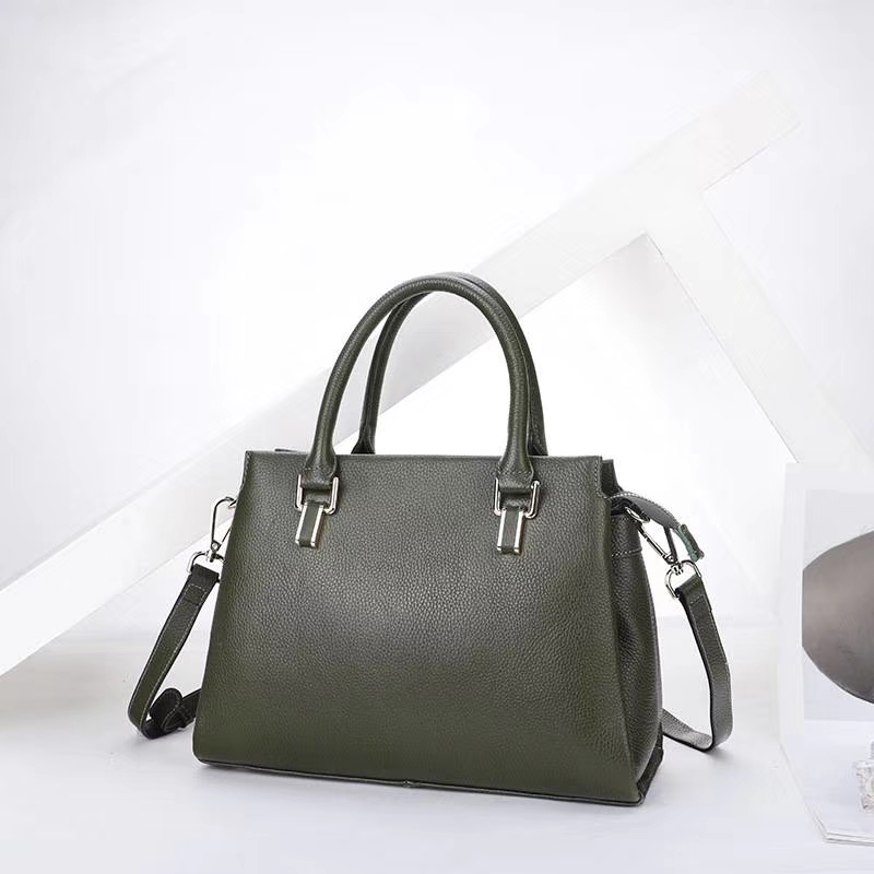 3 Sections Womens Leather Tote Bag LH2913_7 Colors