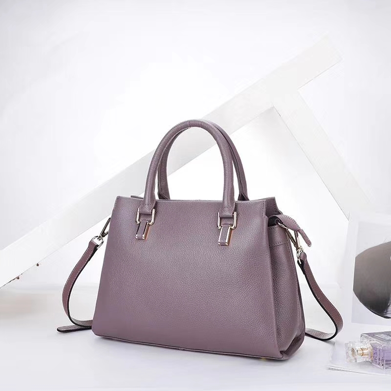 3 Sections Womens Leather Tote Bag LH2913_7 Colors