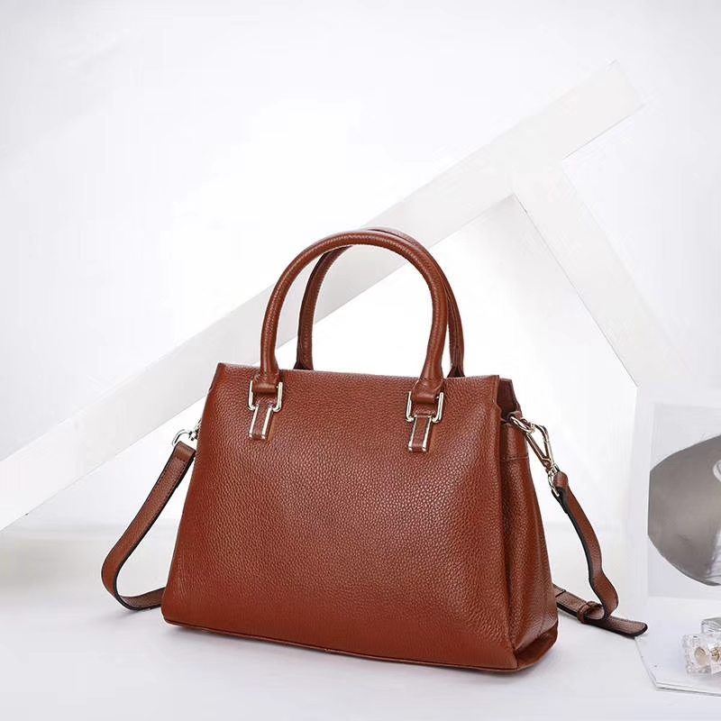 3 Sections Womens Leather Tote Bag LH2913_7 Colors