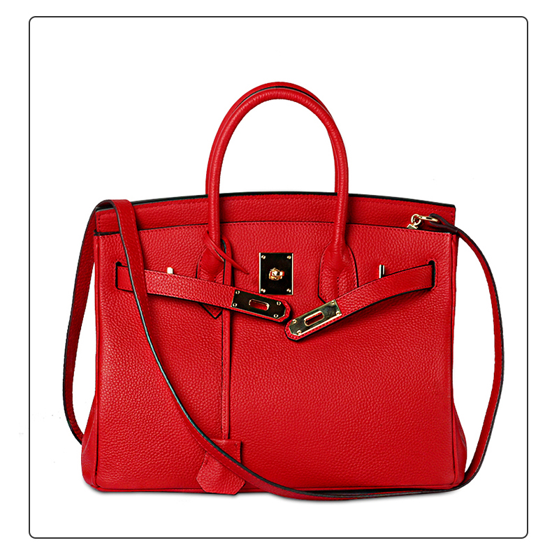 30cm Womens Padlock Top Handle Bag LH1946M_21 Colors