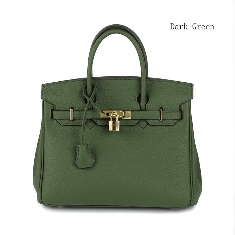 30cm Womens Padlock Top Handle Bag LH1946M_21 Colors