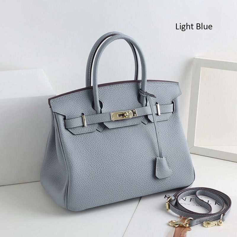 30cm Womens Padlock Top Handle Bag LH1946M_21 Colors