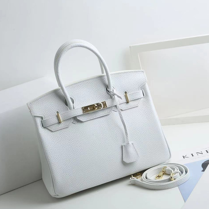 30cm Womens Padlock Top Handle Bag LH1946M_21 Colors