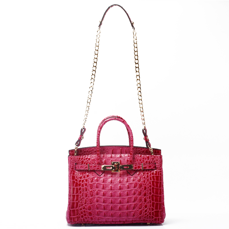 35cm Crocodile Embossed Leather Tote LH1633L_10 Colors