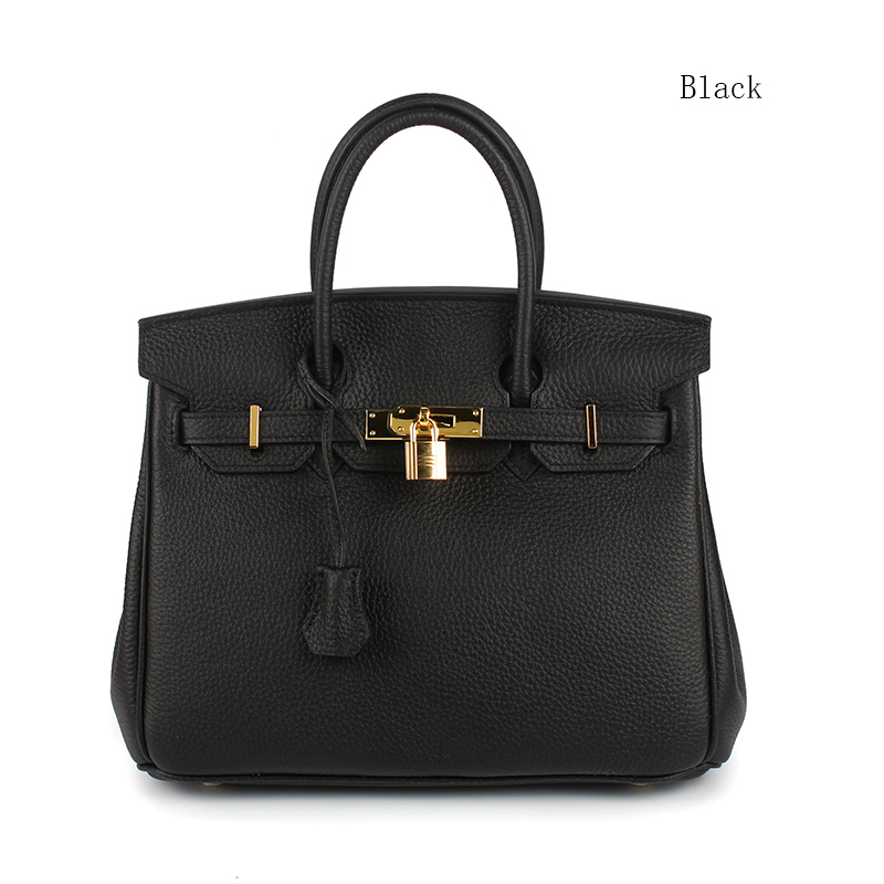 35cm Womens Padlock Top Handle Bag LH1946L_21 Colors