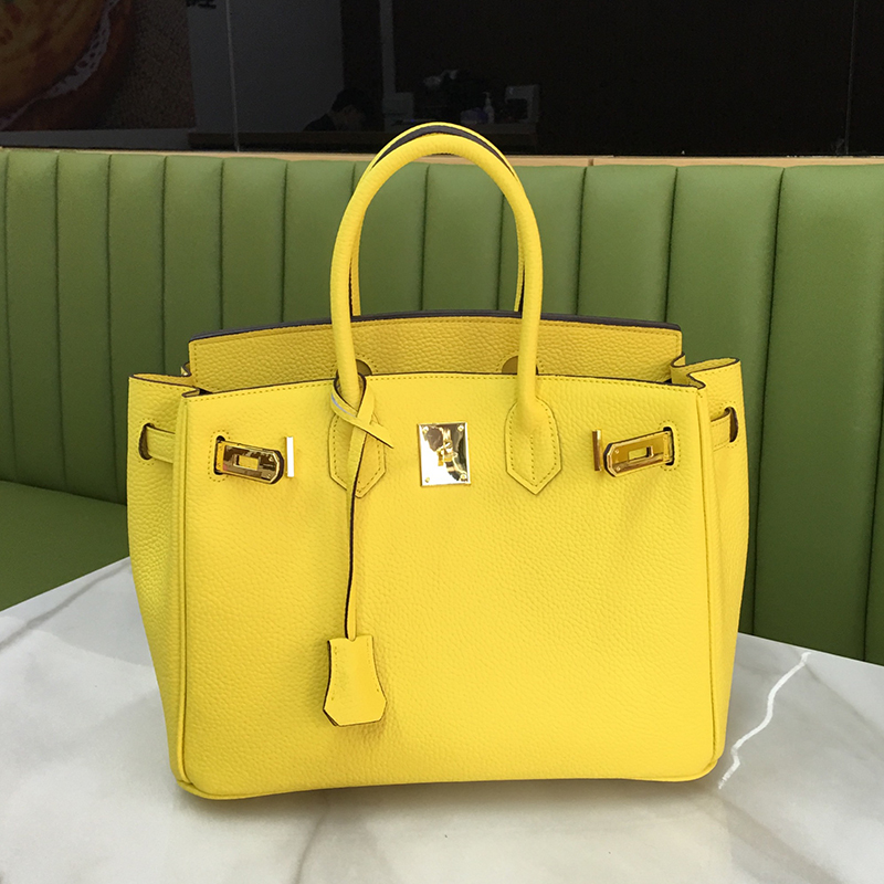 35cm Womens Padlock Top Handle Bag LH1946L_21 Colors