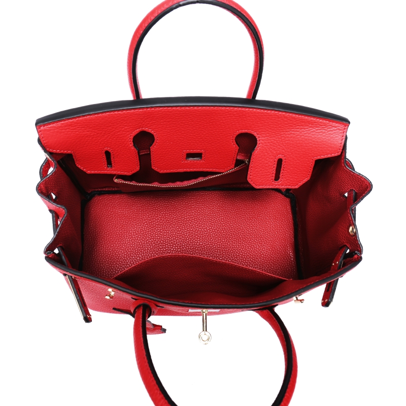 40cm Womens Padlock Top Handle Bag LH1946XL_6 Colors