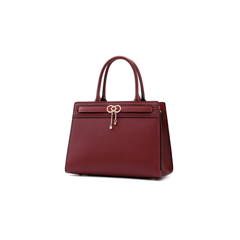 Belt Real Leather Satchel Bag Women Purse LH3579_4 Colors