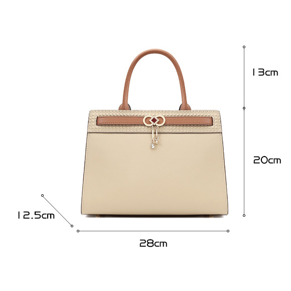 Belt Real Leather Satchel Bag Women Purse LH3579_4 Colors