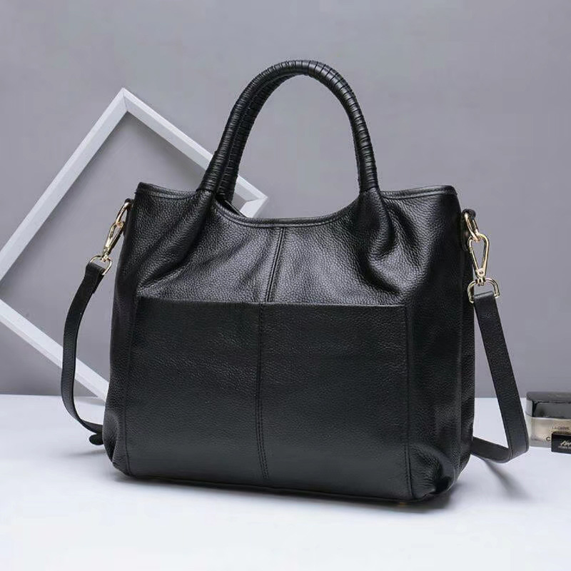 Capacity Women Leather Tote Handbag LH2915_7 Colors