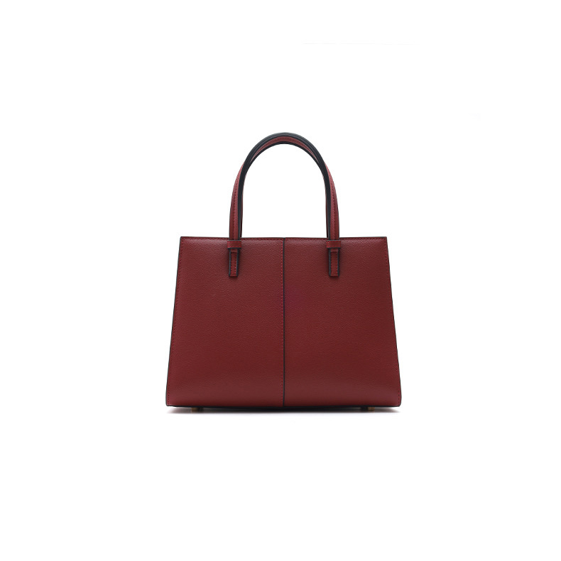 Chequered Real Leather Tote Women Handbag LH3578_2 Colors