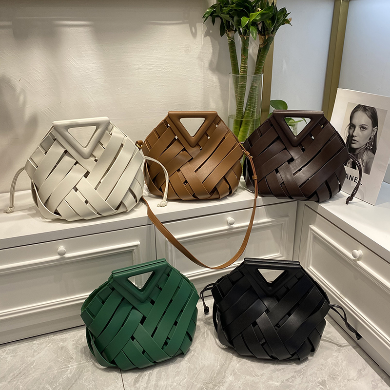 Cow Leather Top Handle Handbags Women Bags LH3507_5 Colors