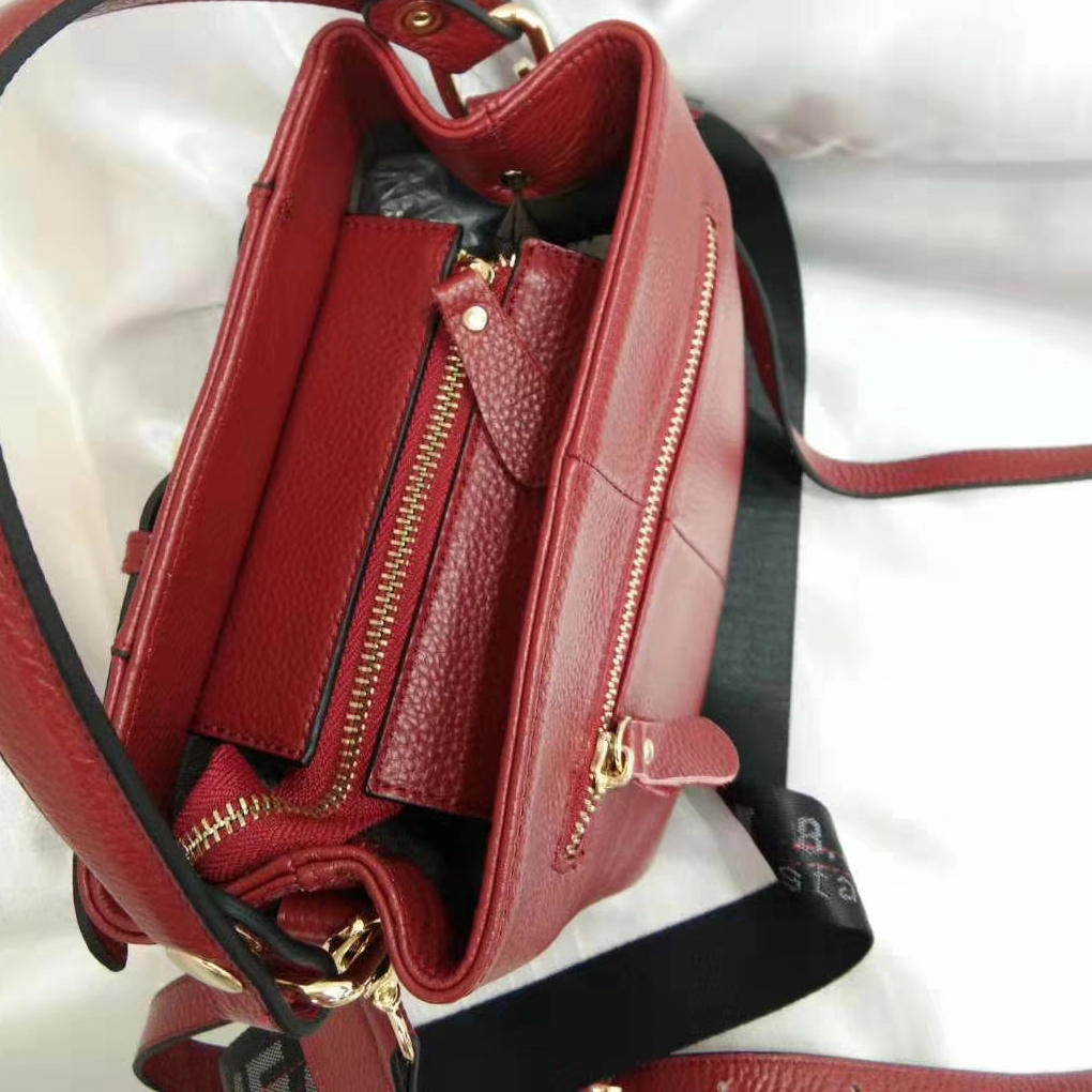 Crocodile Effect Leather Barrel Bag LH2925_4 Colors