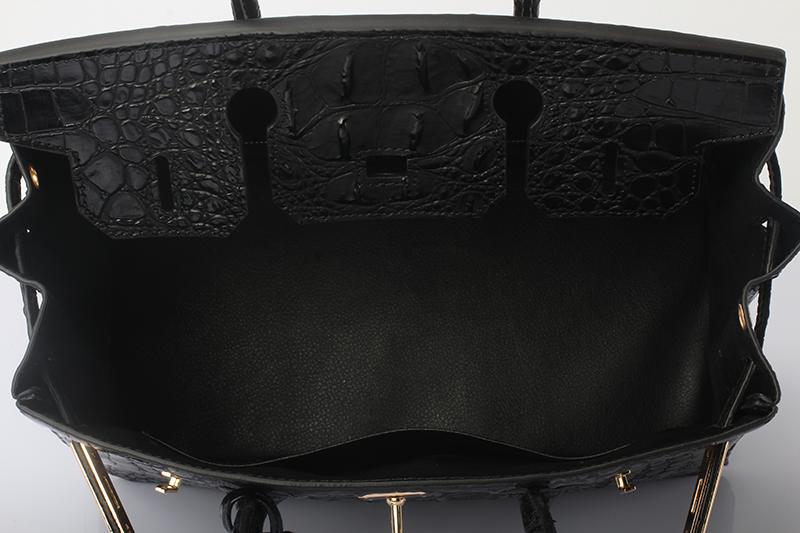Crocodile Pattern Leather Tote LH1632M_4 Colors
