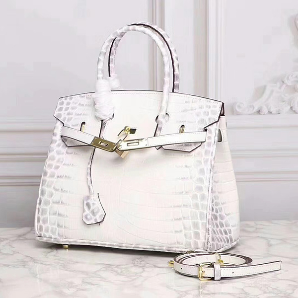 Crocodile Pattern Leather Tote LH1632S_4 Colors