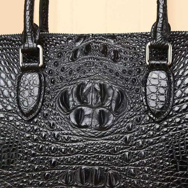 Crocodile Pattern Real Leather Bag Mens Brifcase Bag LH3426_2 Colors