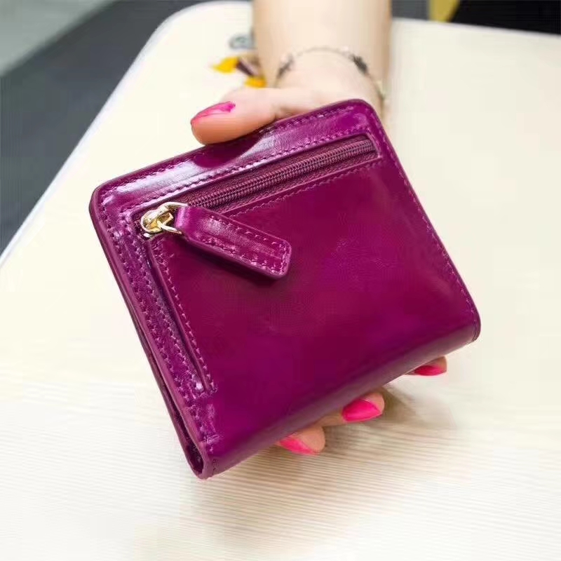 Distress Short Wallet LH1634_5 Colors