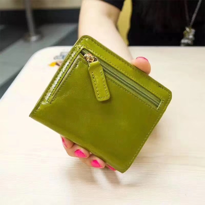 Distress Short Wallet LH1634_5 Colors