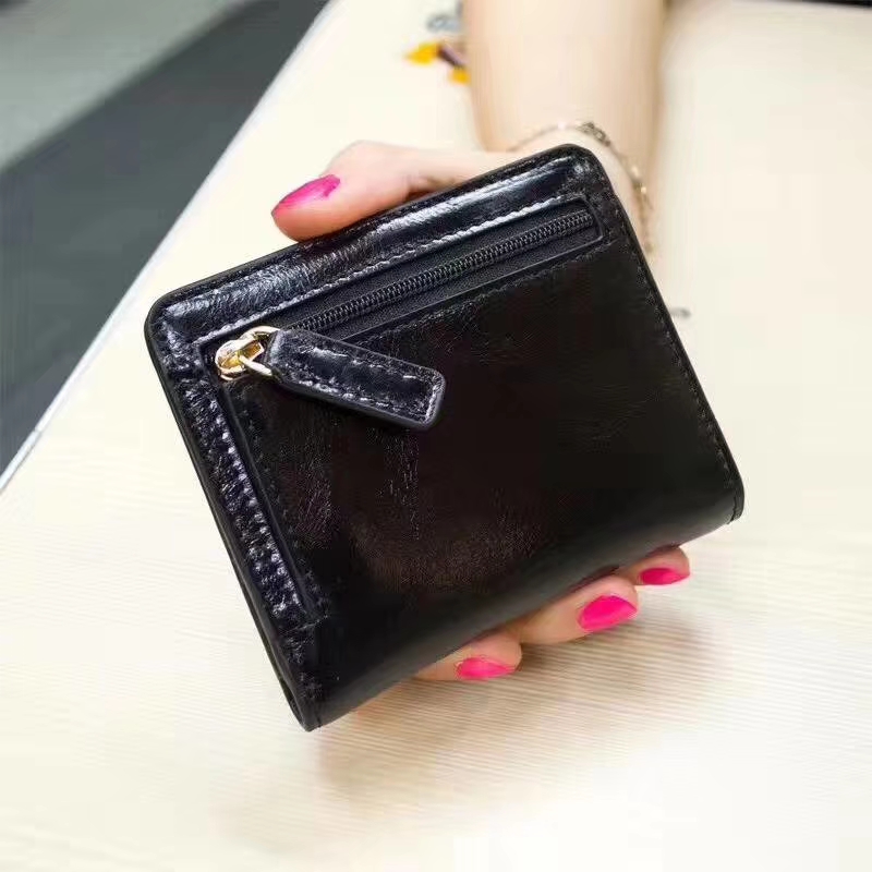 Distress Short Wallet LH1634_5 Colors