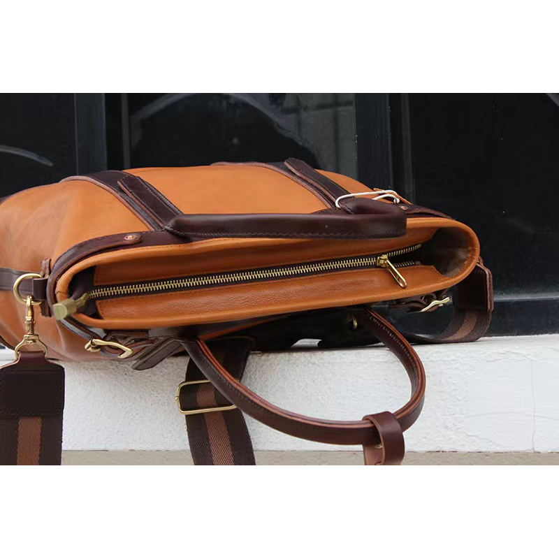 Distressed Leather Womens Leather Crossbody Fashion Tote Bag LH3536_3 Colors