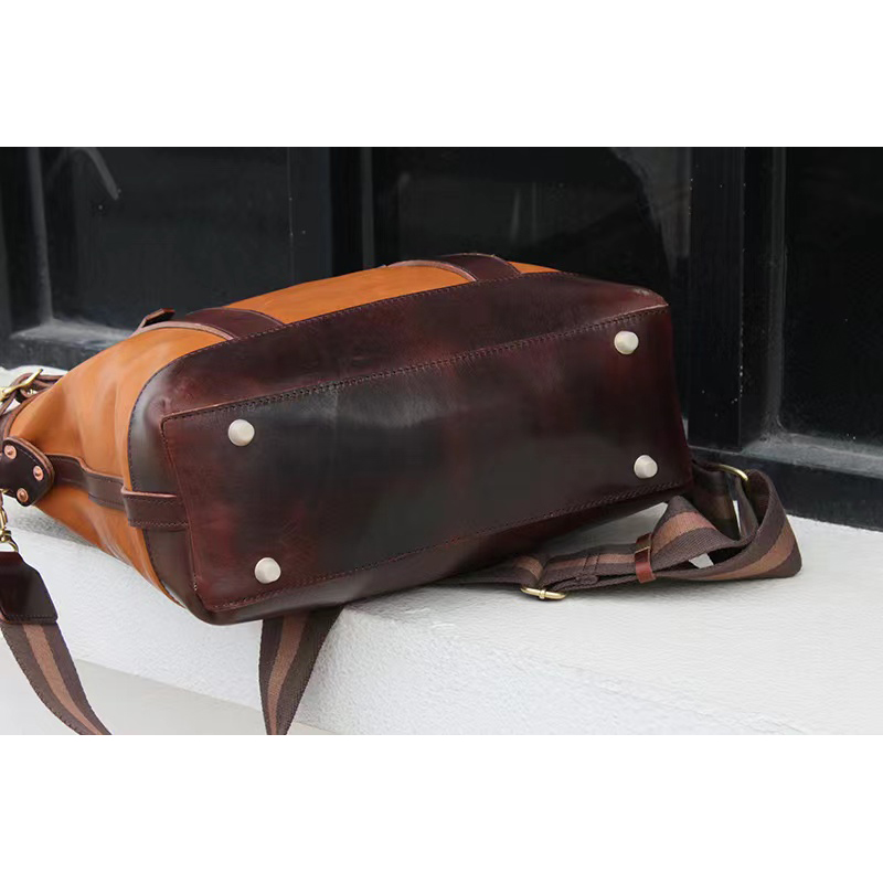 Distressed Leather Womens Leather Crossbody Fashion Tote Bag LH3536_3 Colors