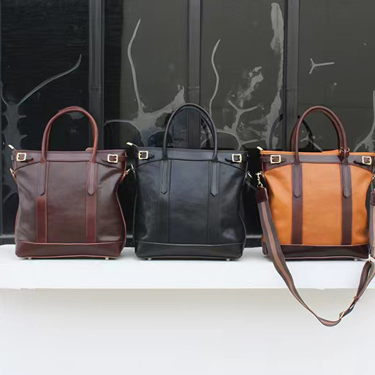 Distressed Leather Womens Leather Crossbody Fashion Tote Bag LH3536_3 Colors