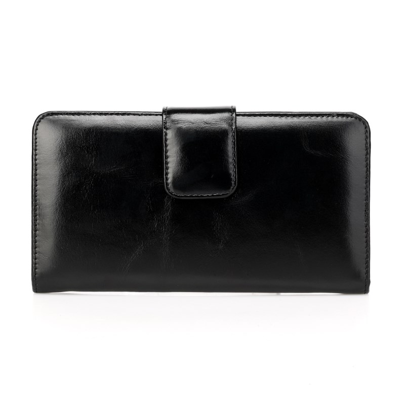 Dorian Green Distress Leather Wallet LH1086