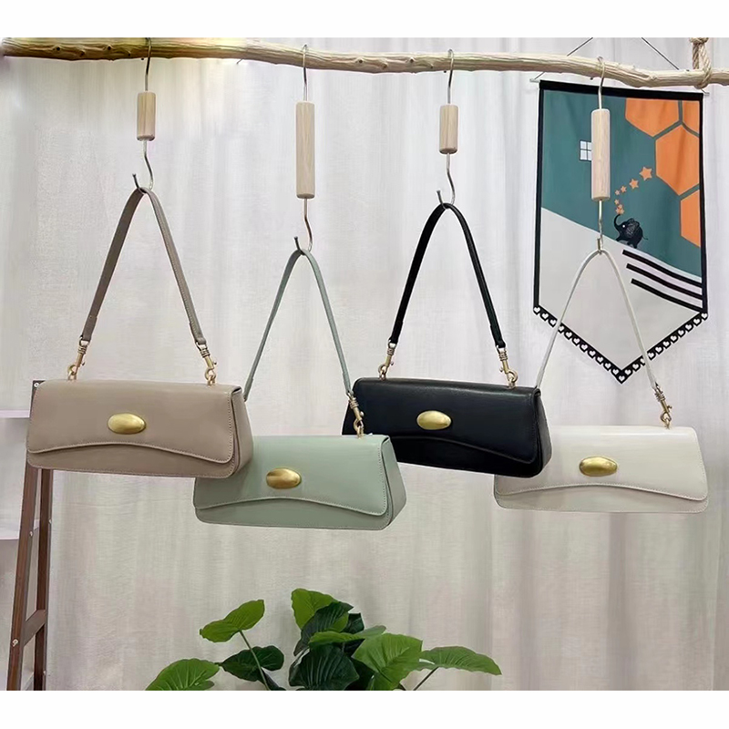 Elegant Leather Tote Bag Top Handle Shoulder Purse LH3358_4 Colors