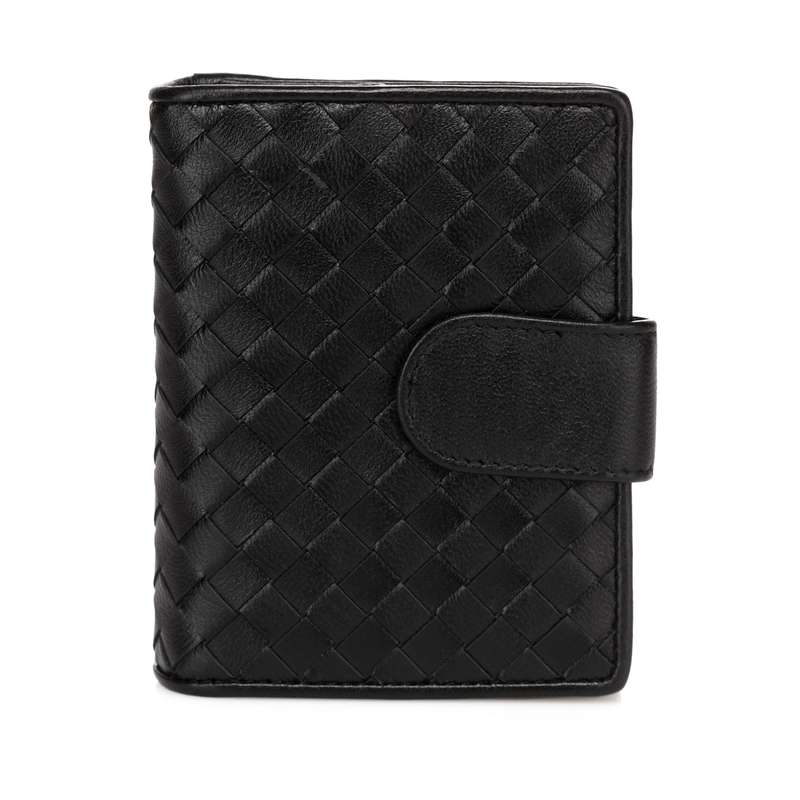 Felix Black Leather Wallets LH1301