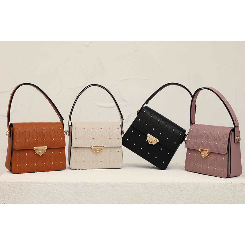 Genuine Leather Crossbody Purse LH3158_4 Colors