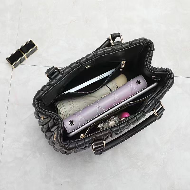 Gorgeous Leather Bag Women Top Handle Bags LH3666_4 Colors