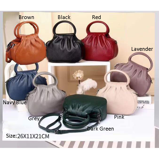 Gorgeous Real Leather Tote Bag for Women LH3105_8 Colors