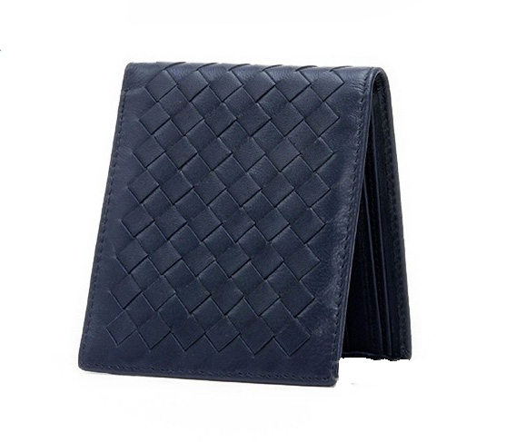 Jenna Dark Blue Leather Wallet LH849