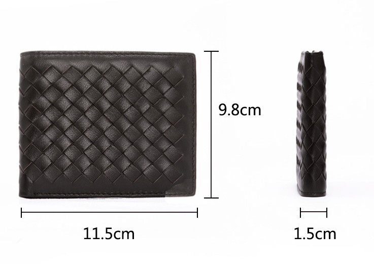 Jenna Dark Blue Leather Wallet LH849