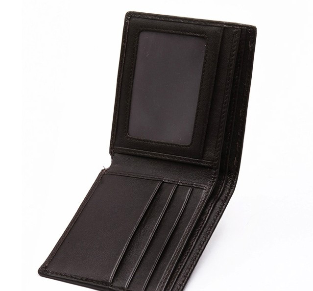 Jenna Dark Blue Leather Wallet LH849