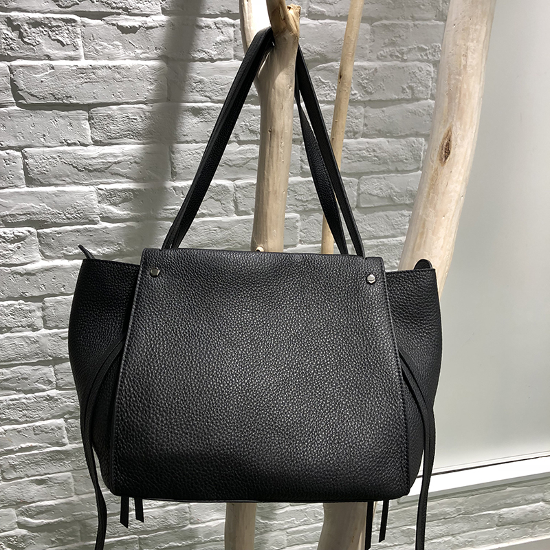 Large Leather Tote Shoulder Handbags Tassels Ladies Purse LH2720_5 Colors