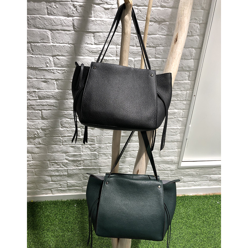 Large Leather Tote Shoulder Handbags Tassels Ladies Purse LH2720_5 Colors