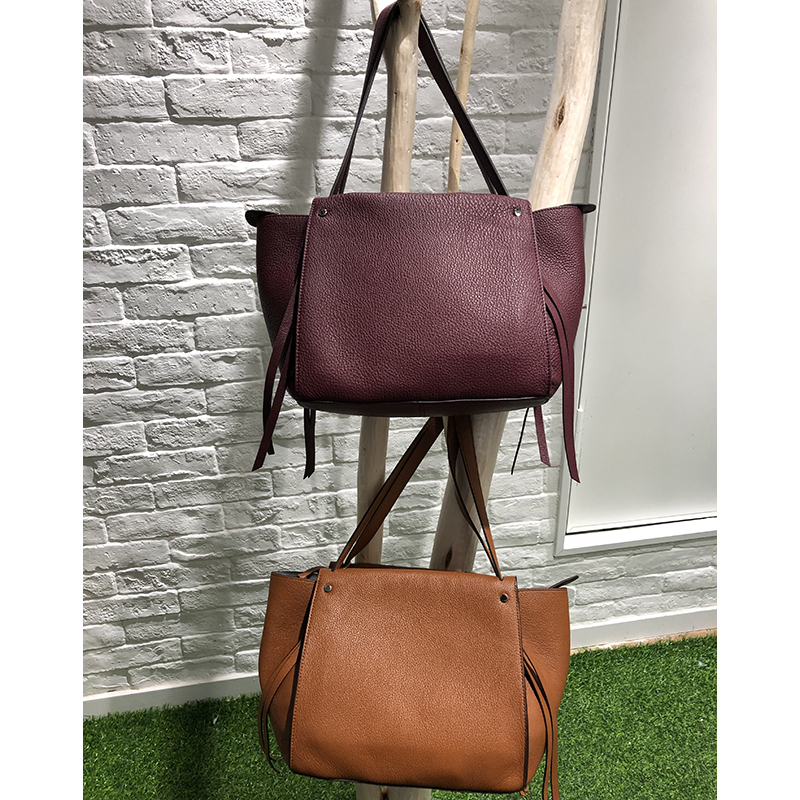 Large Leather Tote Shoulder Handbags Tassels Ladies Purse LH2720_5 Colors