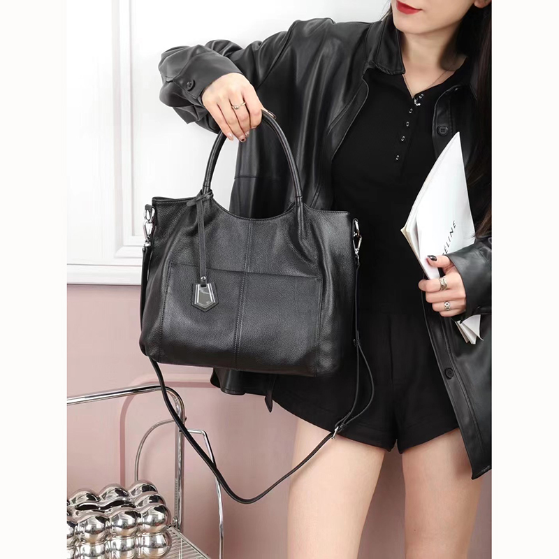 Large Practical Leather Tote Bag Ladies Handbags LH3624_6 Colors