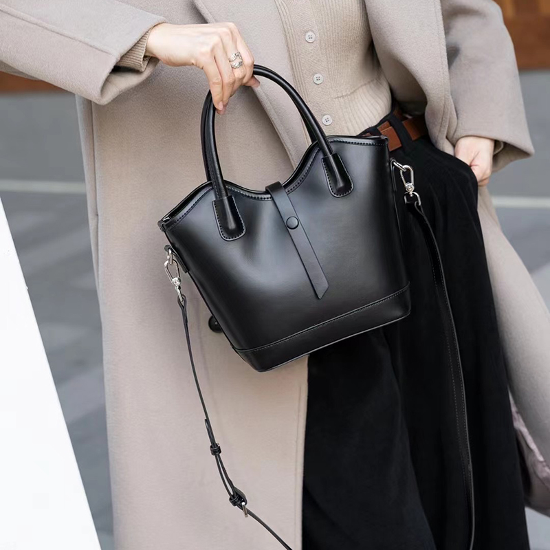 Leather Tote Bag Women Leather Purse Bag LH3631_4 Colors