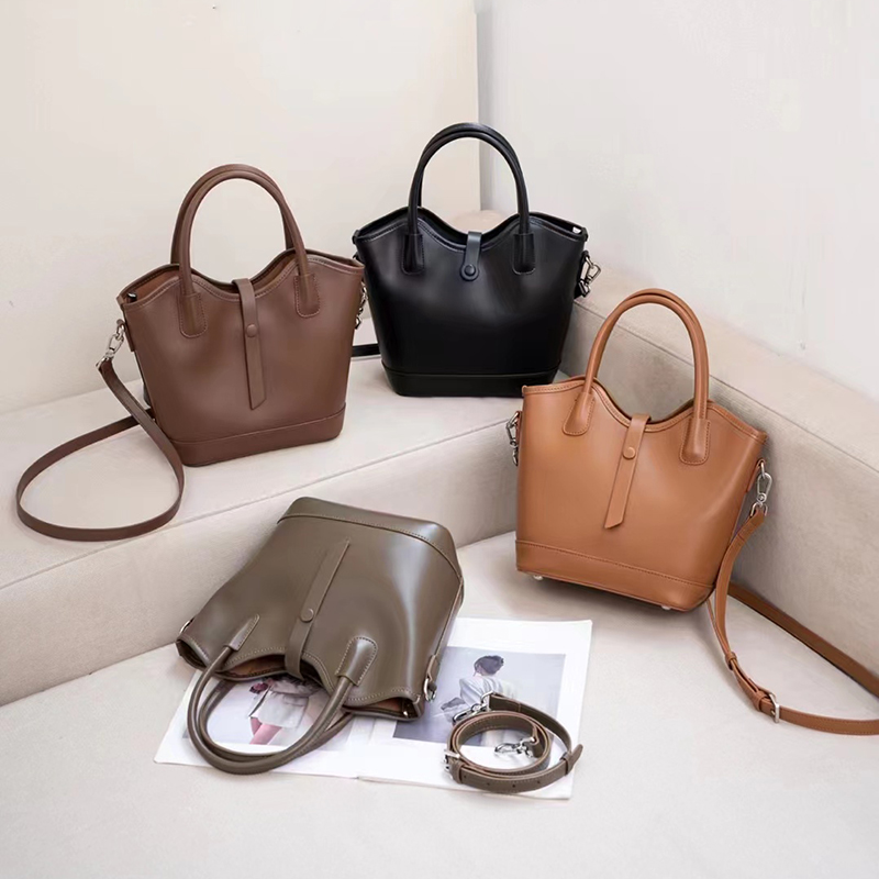 Leather Tote Bag Women Leather Purse Bag LH3631_4 Colors