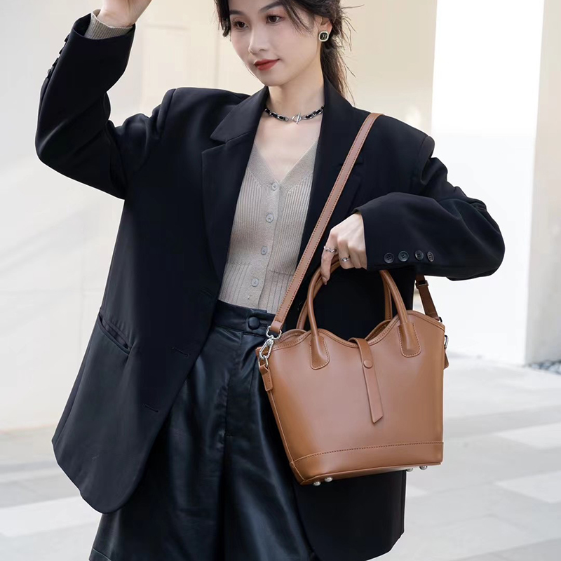 Leather Tote Bag Women Leather Purse Bag LH3631_4 Colors