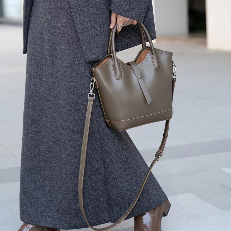 Leather Tote Bag Women Leather Purse Bag LH3631_4 Colors