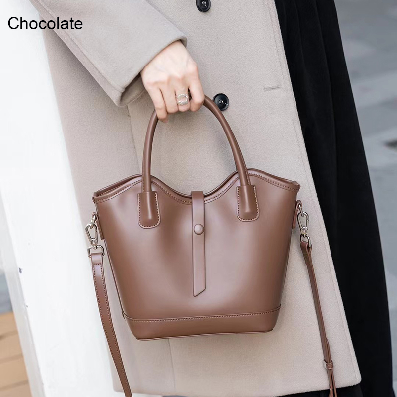 Leather Tote Bag Women Leather Purse Bag LH3631_4 Colors