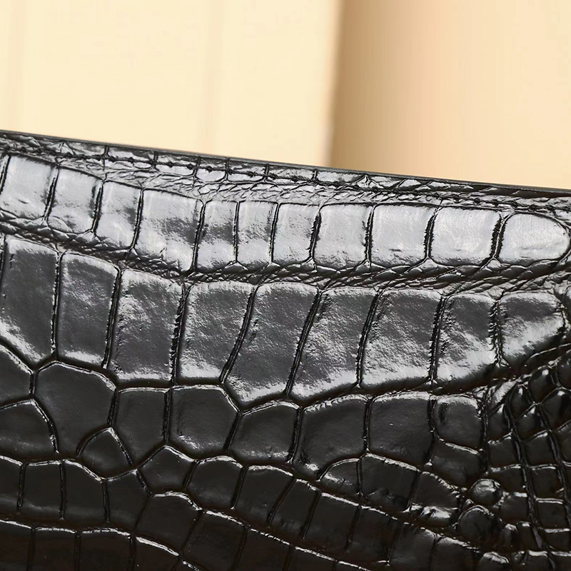 Luxury Crocodile Pattern Real Leather Tote Bag LH3435_4 Colors