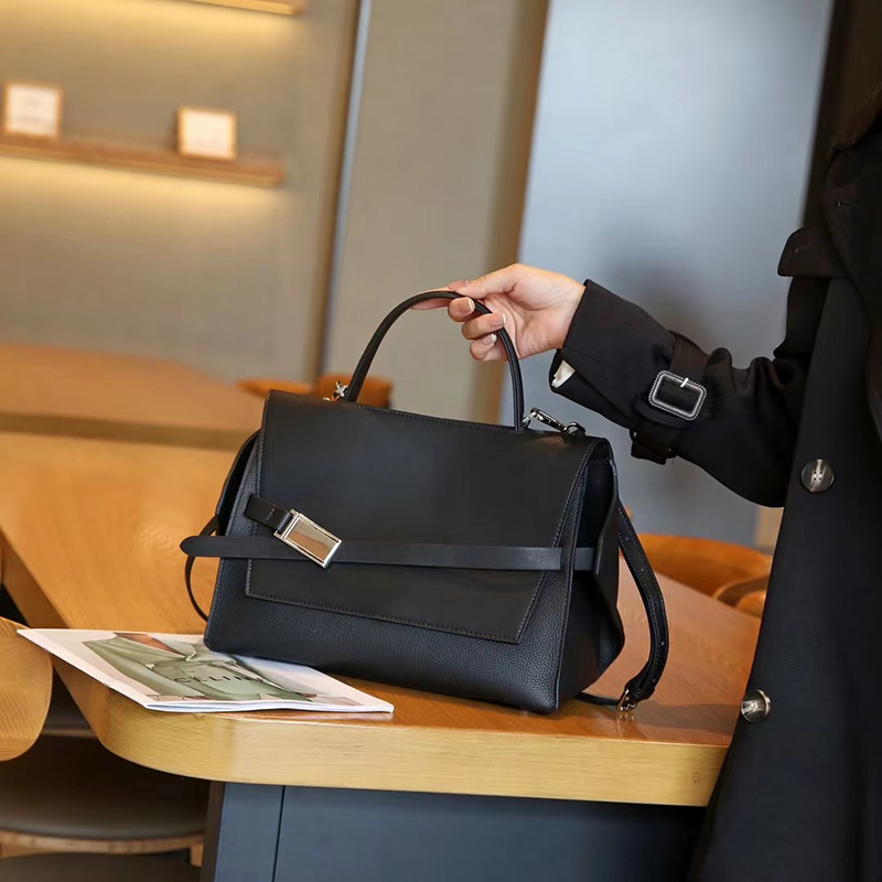 Luxury Womens Leather Satchel Bag LH3614_4 Colors