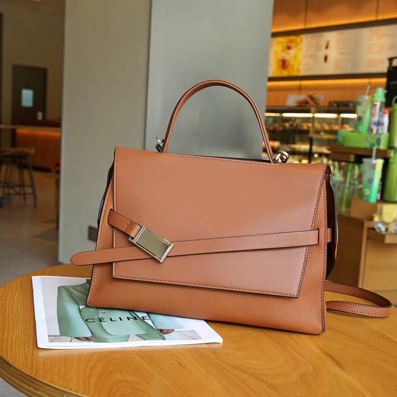 Luxury Womens Leather Satchel Bag LH3614_4 Colors
