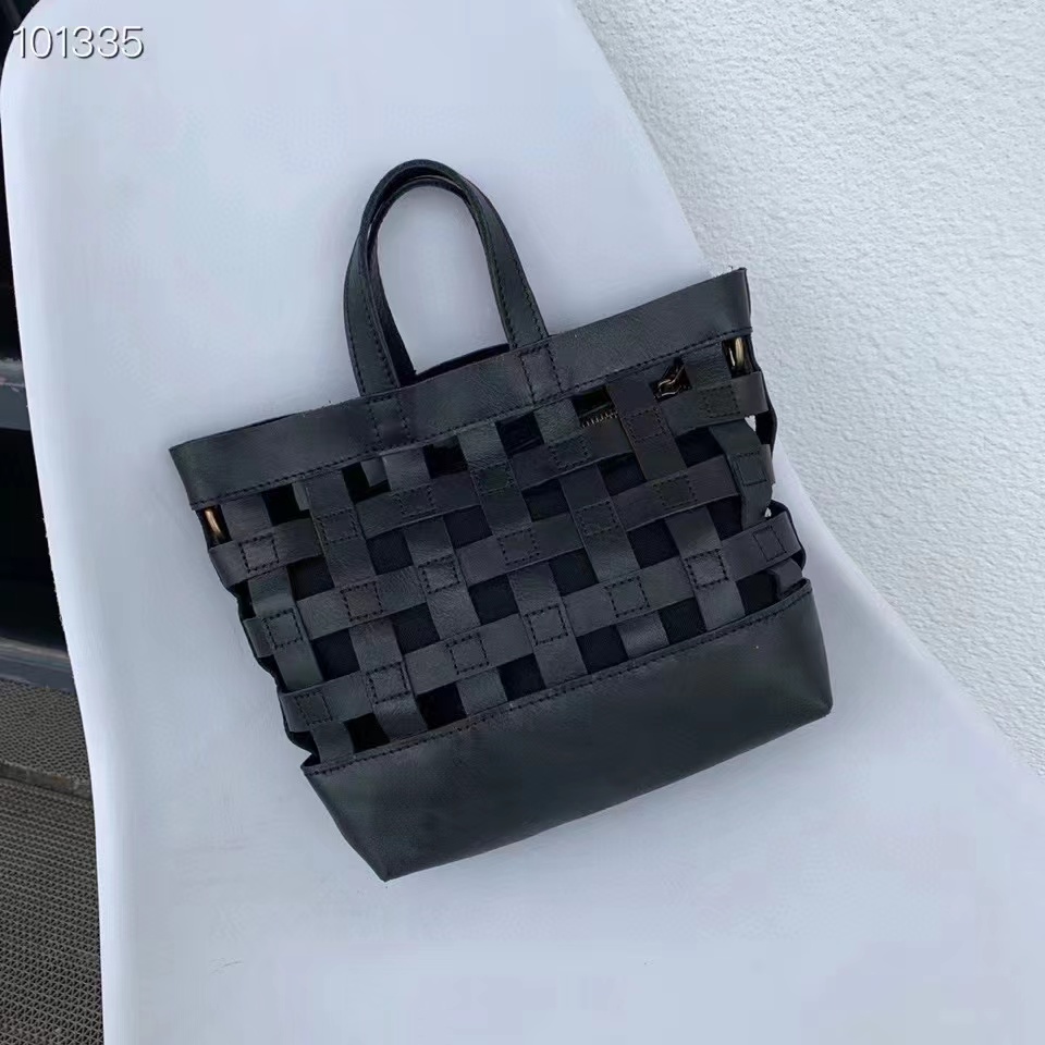 Perforated Leather Purse Women Handbags Organizer Bag LH3289_3 Colors