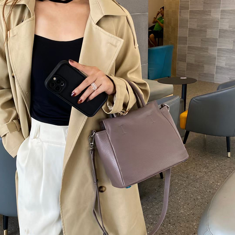 Personalized Leather Handbags Ladies Tote Bag LH3638_4 Colors