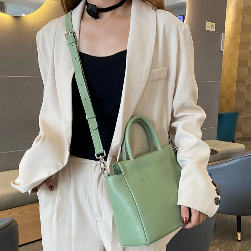 Personalized Leather Handbags Ladies Tote Bag LH3638_4 Colors